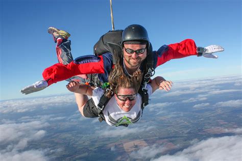 Do you have to be attached to someone when skydiving?