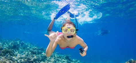 Do you snorkel in deep or shallow water?