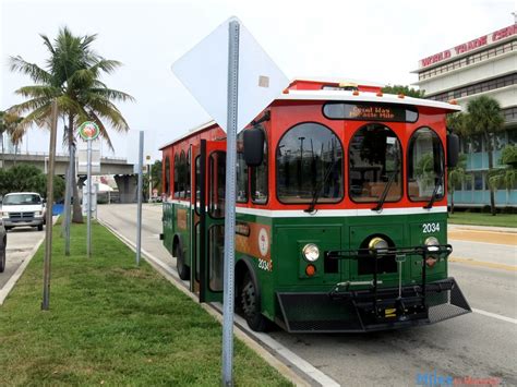 Does the Miami trolley go to the Port of Miami?