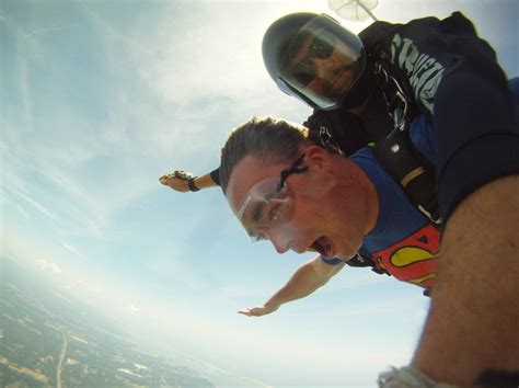 Does Your Stomach Drop When You Skydive?