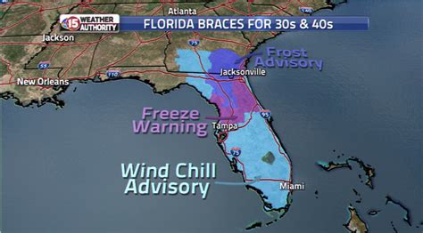 Has Florida ever been cold?