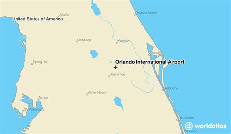 How far is Orlando Airport from MCO?