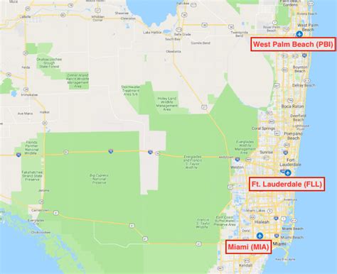 How far is South Beach Miami from Miami International Airport?