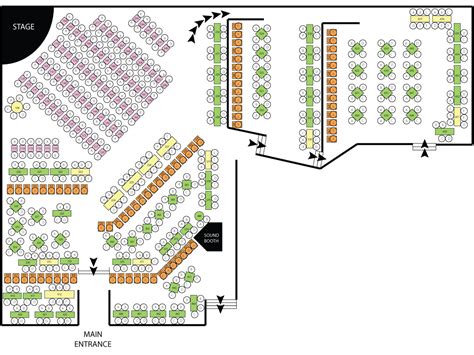 How many seats are in Miami improv?