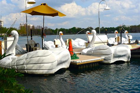 How much are the swan boats at Lake Eola?