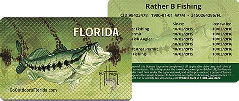 How much does a Florida fishing license cost?