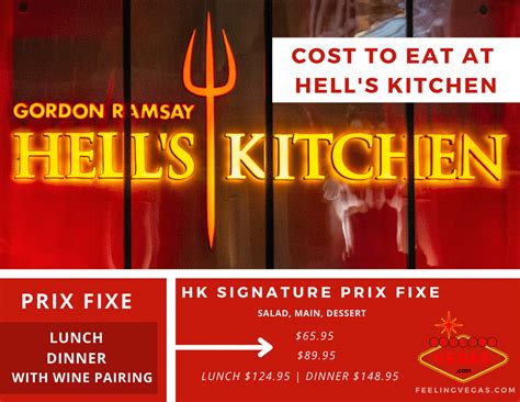 How Much Does It Cost To Eat At Hell's Kitchen?