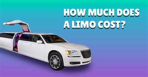 How Much Does It Cost To Rent A Limousine?