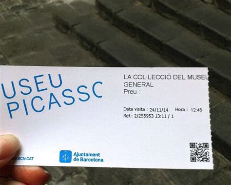 How much is Picasso Museum ticket?