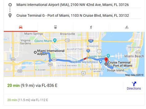 How To Get From Airport To PortMiami?