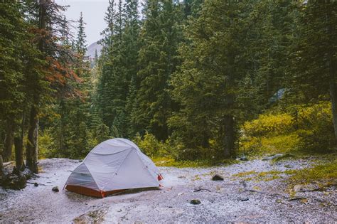 Is camping in the rain OK?