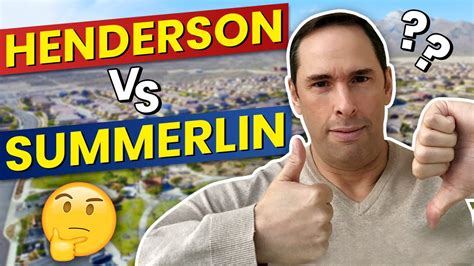 Is Henderson Safer Than Summerlin?