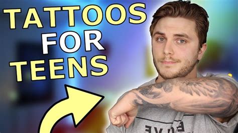 Is It Ok For A 17 Year Old To Get A Tattoo?