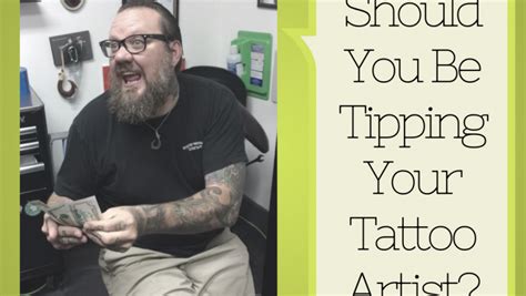 Is It Rude Not To Tip Tattoo Artist?