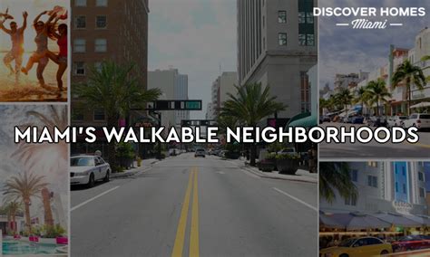 Is Miami Florida walkable?