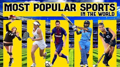 What are the top 5 biggest sports?