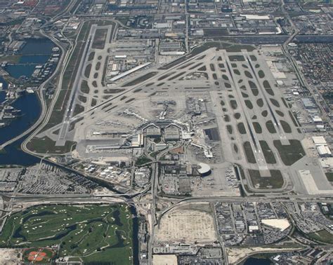 What are the two airports in Miami?