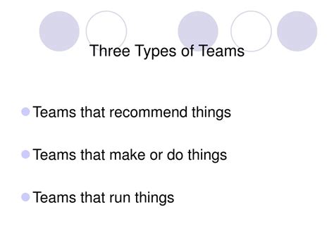 What Are Three Things A Team Should Have?