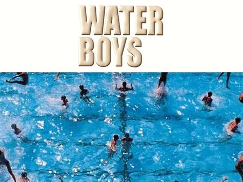 What are water boys slang?