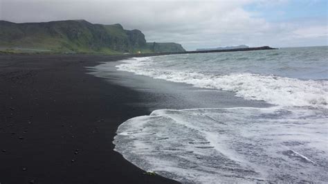 What beach in Florida has black sand?