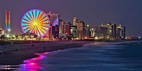 What city is 2 hours away from Myrtle Beach?