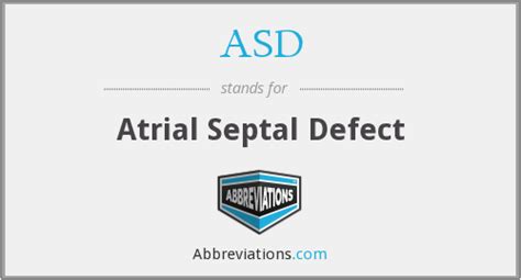 What Does Asd Stand For?