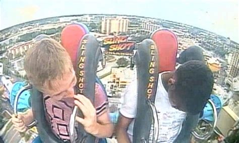 What happened in Orlando on slingshot Ride?