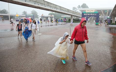 What happens if it rains all day at Disney World?