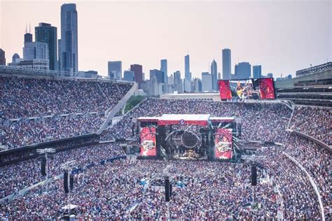 What happens if it rains at Soldier Field concert?