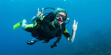 What happens if you scuba dive for too long?