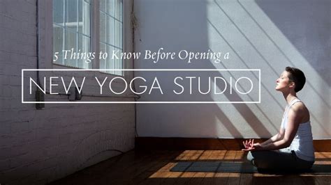 What I Wish I Knew Before Opening A Yoga Studio?