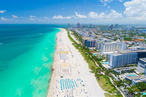 What is Miami Beach best known for?