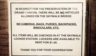 What Is Not Allowed At The Grand Canyon?