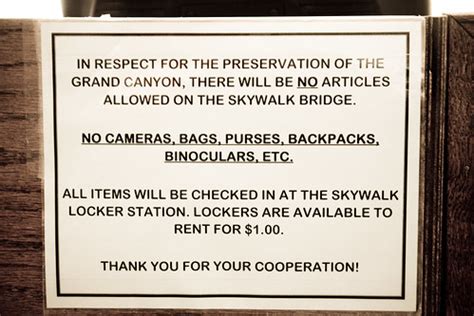 What Is Not Allowed At The Grand Canyon?