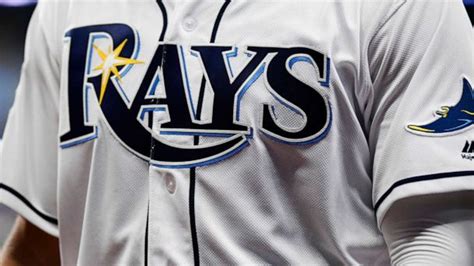 What Is On The Front Of The Tampa Bay Rays Uniform?