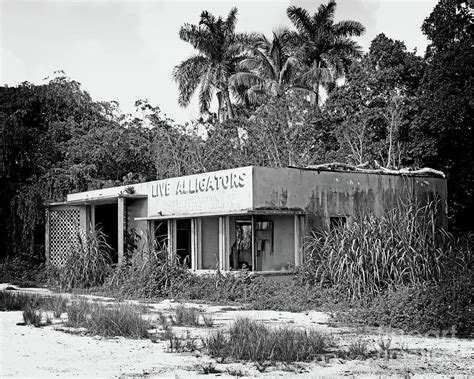 What is the abandoned town in the Everglades?