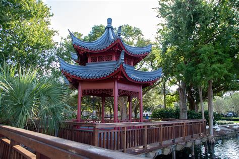 What is the authentic Chinese Ting at Lake Eola Park in downtown Orlando?