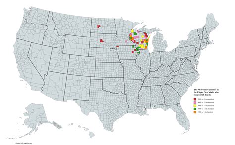 What is the drunkest county in Florida?