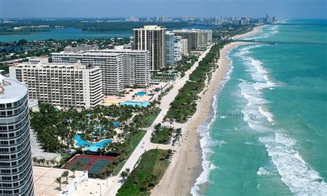 What is the famous Miami Beach Strip?