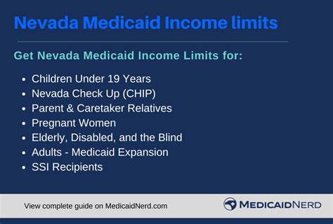 What Is The Income Limit For Nevada Check Up?