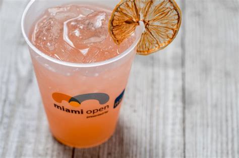 What is the Miami Open signature drink?