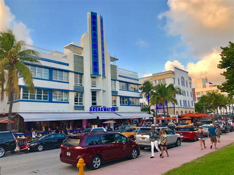 What is the name of the famous street in Miami Beach?