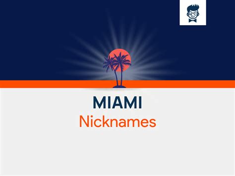 What Is The Nickname Of Miami?