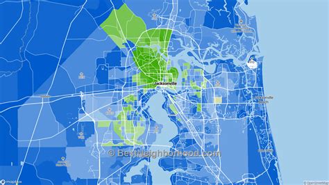 What is the racial population of Jacksonville?