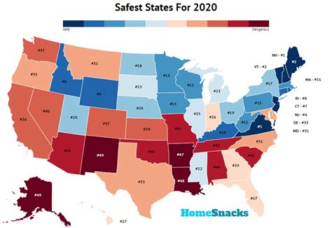 What Is The Safest State?