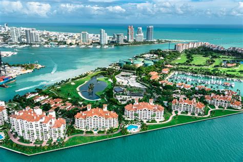 What is the super rich island in Miami?