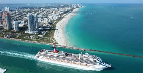 What time do cruises depart Miami?