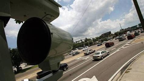 Where are the red light cameras in Miami?