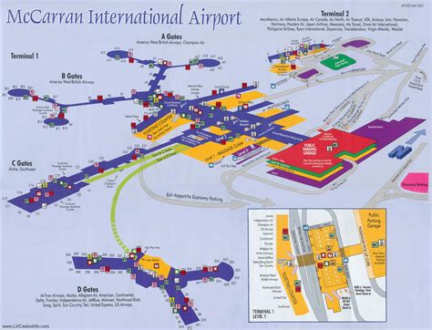 Where Is The Las Vegas Airport In Relation To The Strip?