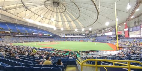 Where Not To Sit In Tropicana Field?